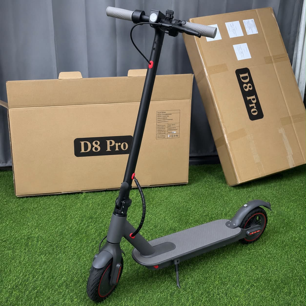Kalorace D8 Pro El-løbehjul 350W | Op til 25 km/t | App-styring | 8,5” punkterfri dæk