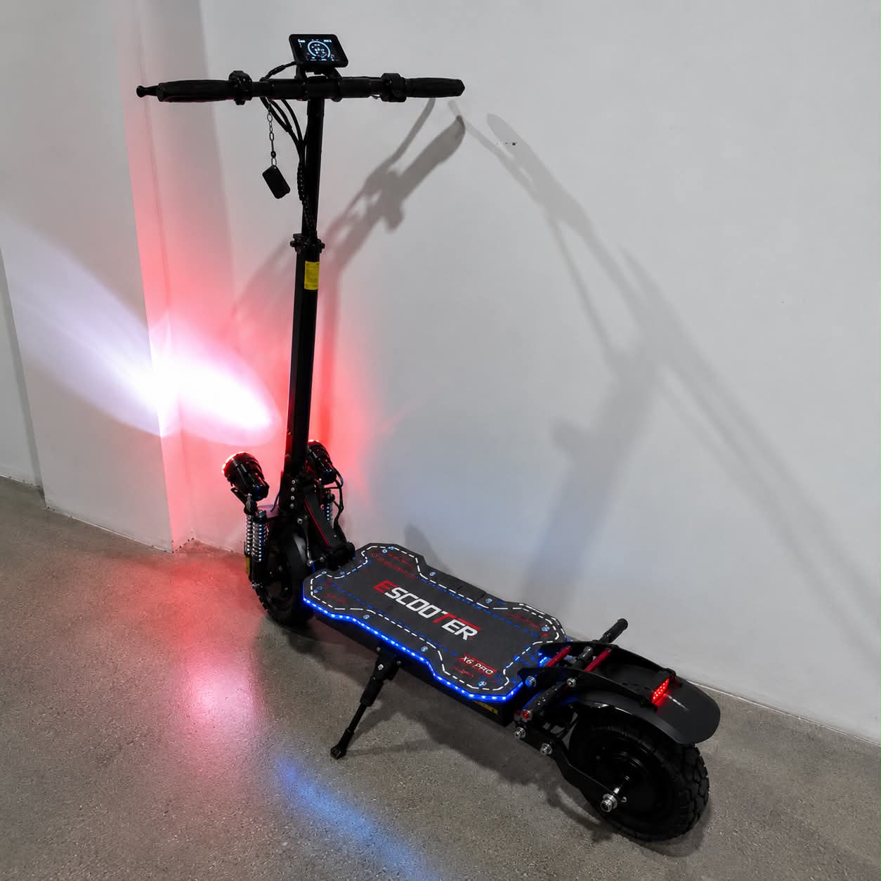 X6 Pro El-løbehjul – 2×1200W | 65 km/t | 48V 21Ah