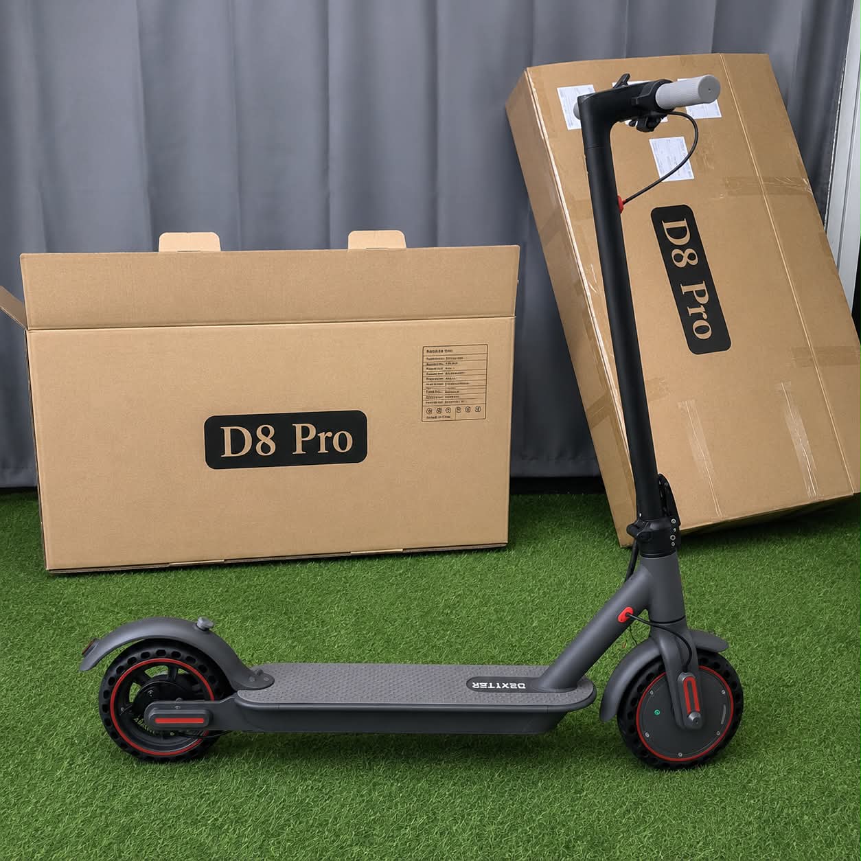 Kalorace D8 Pro El-løbehjul 350W | Op til 25 km/t | App-styring | 8,5” punkterfri dæk